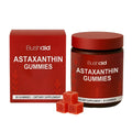 Container of astaxanthin soft candy gummies dietary supplement