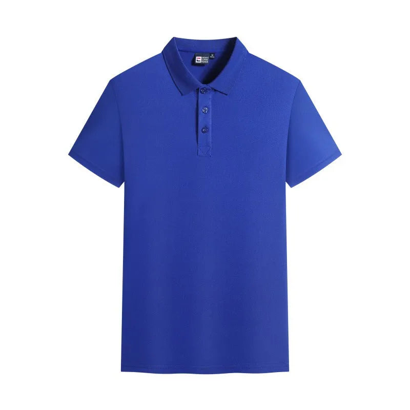Combed cotton short sleeve t-shirt in solid colour with asymmetric design, available in ten colours for summer leisure.