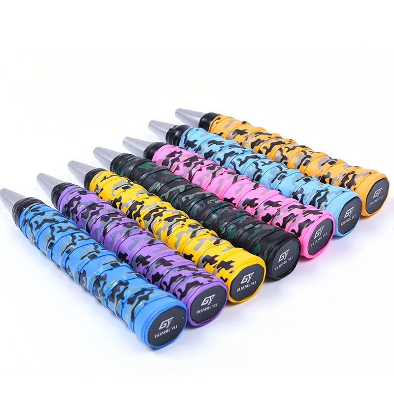 PU camouflage winding tape roll for sports equipment in multiple colour options