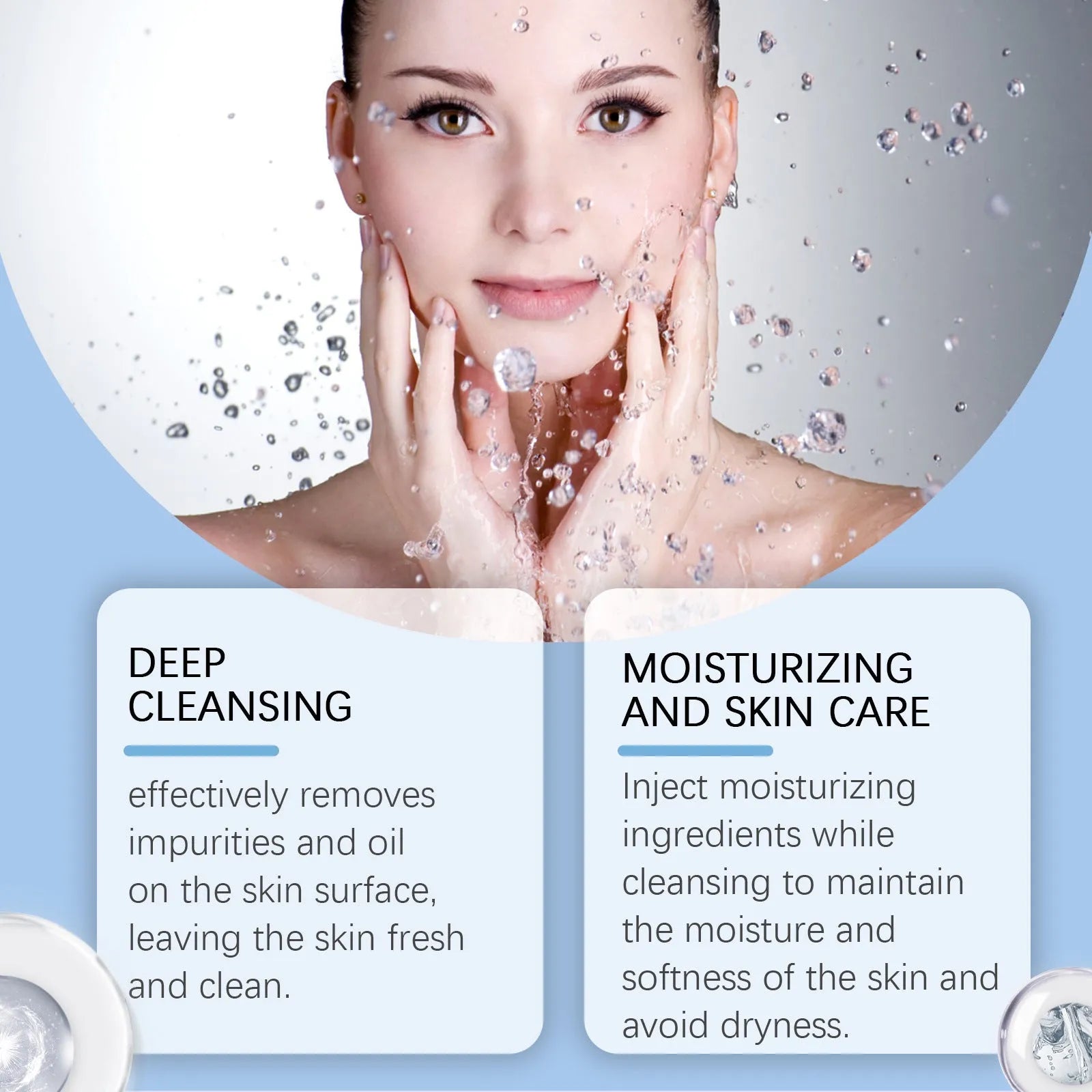 Salicylate cleansing facial cleanser tube, 114g capacity.