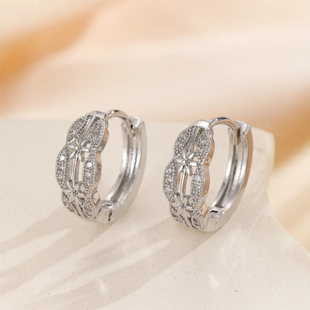 Hollow out drop dangle earrings for women with open cutout design, available in Style1 and Style2