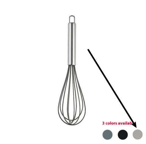 12-piece black silicone kitchen utensil set including spatula, spoon, and claw tools in a rotating storage bucket on a kitchen counter.