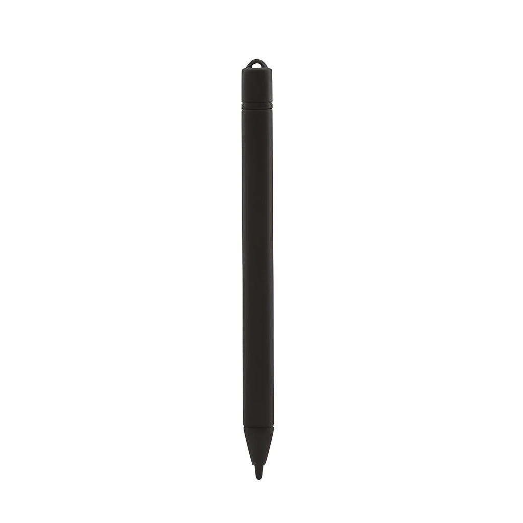 Black plastic digital tablet stylus pen 8.5 inch or 12 inch on white background