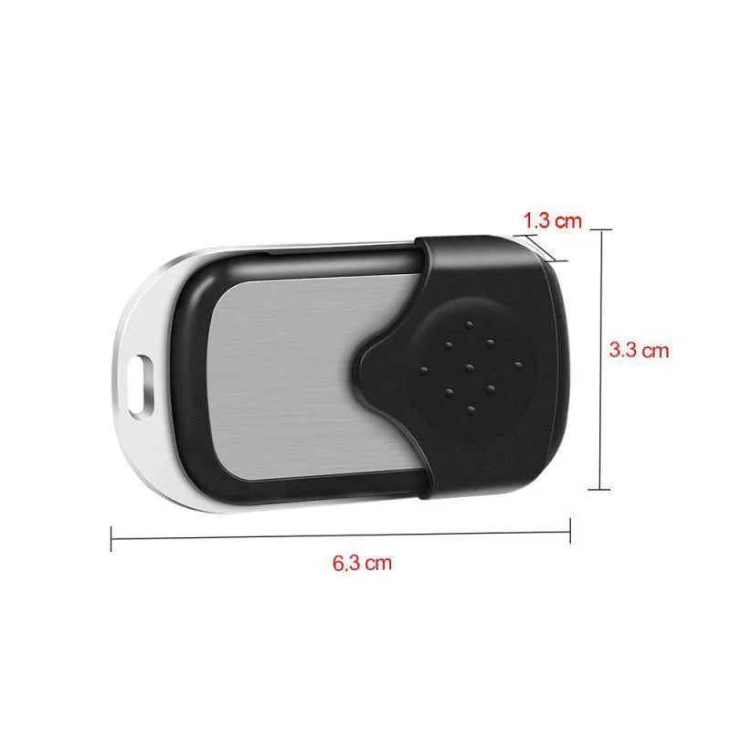 Black ABS wireless remote control duplicator for 315MHz and 433MHz garage gate remotes