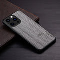 iPhone 7 8 SE phone case in black TPU and PC back cover with industrial style, shown from the back
