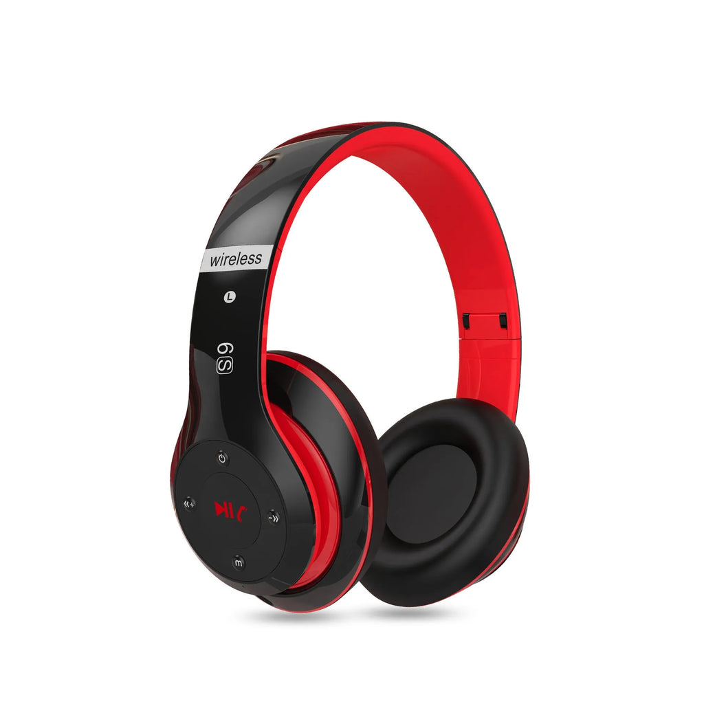 Bluetooth gaming headset in white, pink, red, blue or black with HiFi audio, V5.0+EDR and TF card support up to 32G.