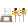 West Tenon Knife two-piece set with hard alloy blades and 1/4 inch shafts