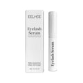 3ml bottle of black eyelash growth serum with applicator brush for natural curly lashes