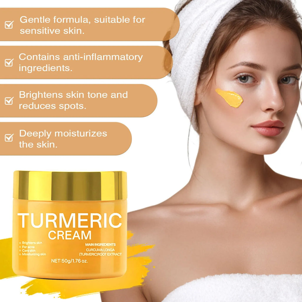 50g moisturising cream jar with brightening and hydrating properties for general skin types