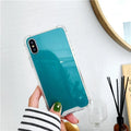 Mirror finish TPU protective case for iPhone in various colours.