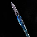 Creativity Luminous Glass Pen Crystal Dip Pen in multiple colours including black, blue, green, and purple