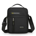Men's casual outdoor nylon messenger bag in crossbody style with four colour options