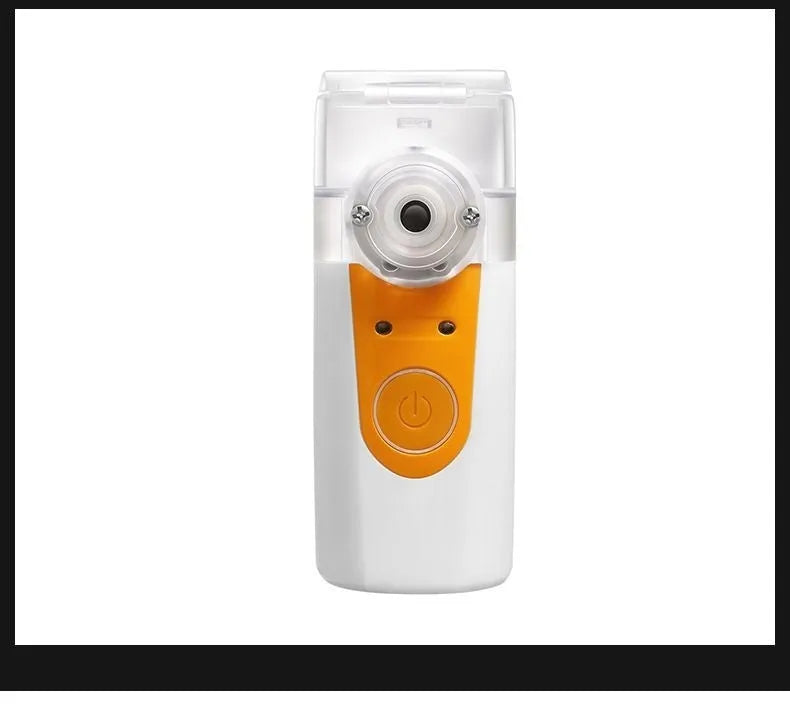 USB handheld plastic nebuliser spray machine with columnar design for household drug atomisation and humidification