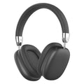 Wireless Bluetooth headset folding over ear design black colour 10 metre range sports