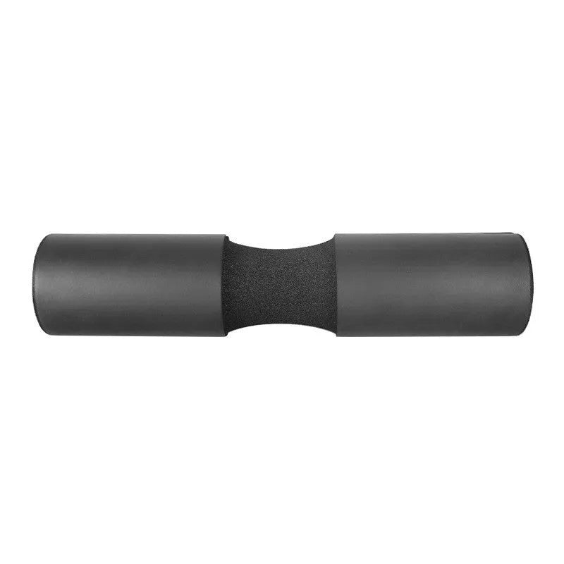 Barbell shoulder pad made of NBR foam, 44cm x 10cm, in black or red, for barbell training.