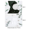 Double-sided marble cement pattern photography background paper in two size formats