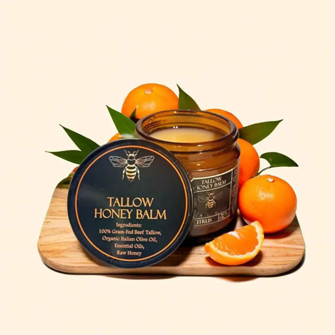 Jar of Honey Butter Moisturising Facial Cream, 57g net content, for all skin types.