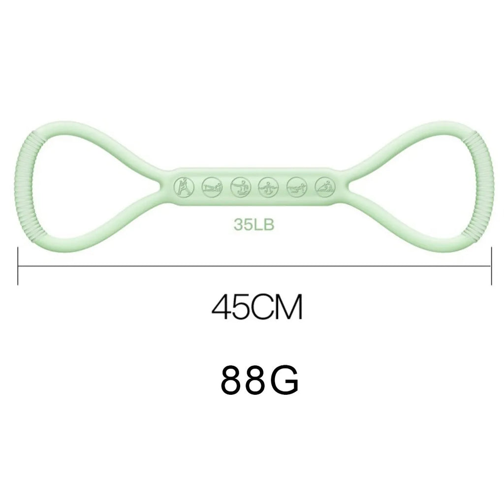 Mini resistance band kit set of 3 loop bands in Light, Medium, and Heavy levels for legs and glutes