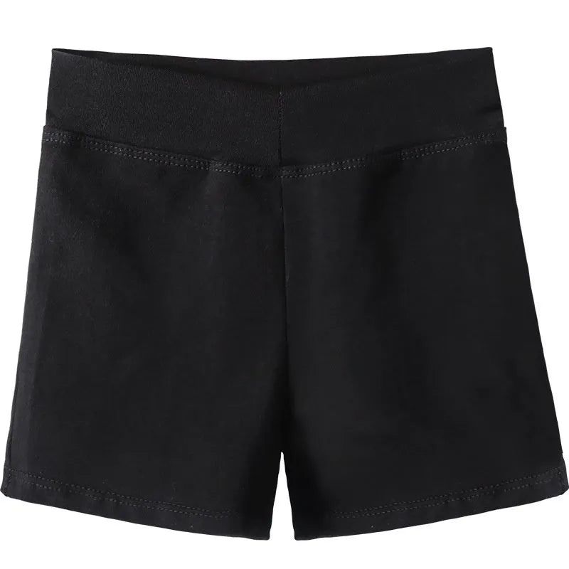 Black cotton women's dance pants for ballet practice and fitness