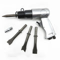 150mm steel air hammer tool with hex and round handle options for brake and rust removal