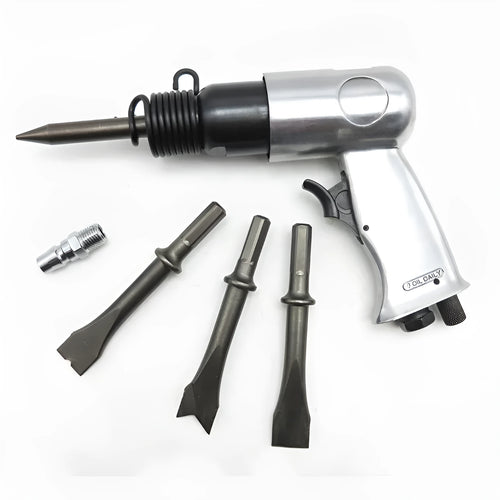 150mm steel air hammer tool with hex and round handle options for brake and rust removal