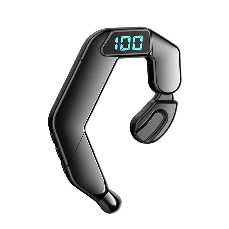 Bone Conduction V19 Bluetooth ear-mounted headset with power display, available in five colours