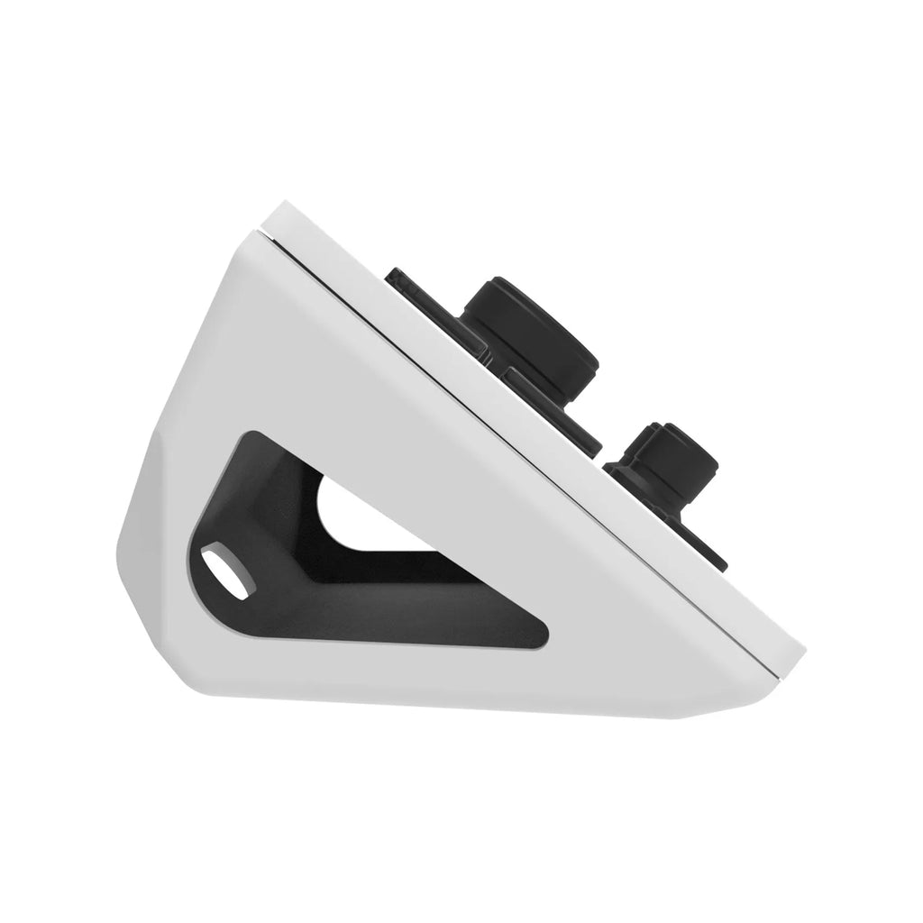 Visual Keyboard N3 programmable macro keypad in black or white with silica gel keys and USB cable.