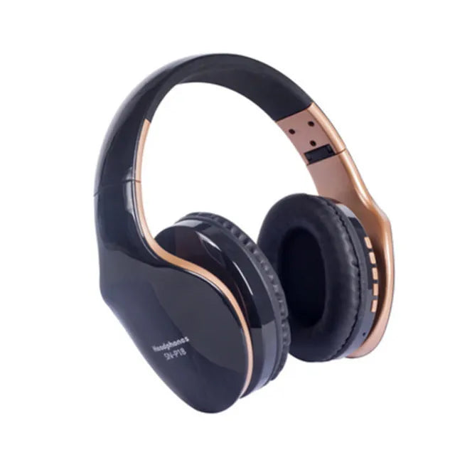 HobbyLane Bluetooth wireless headset in black, red, or white colour with over-ear cups