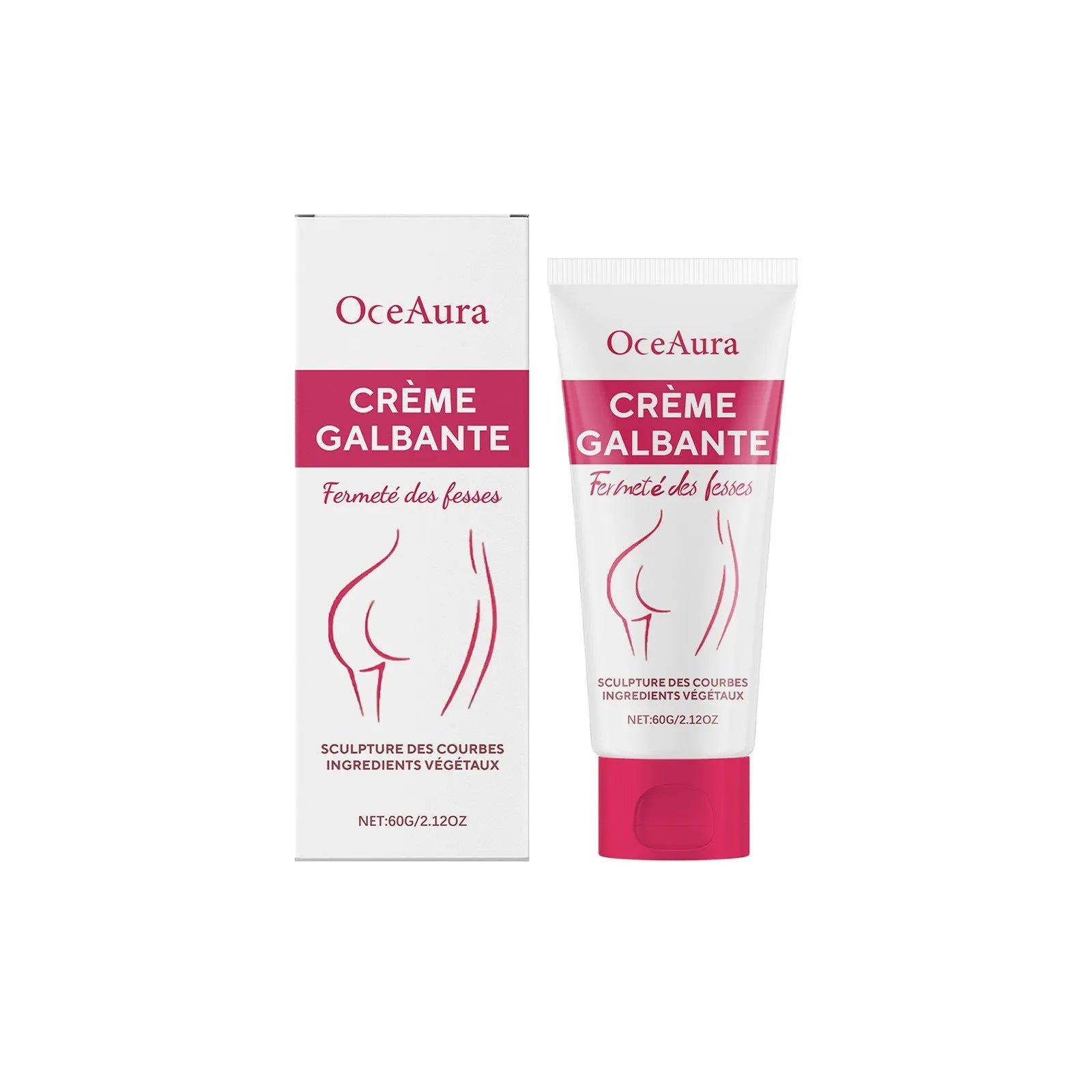 60g hip neck tightening cream jar with moisturising and nourishing formula