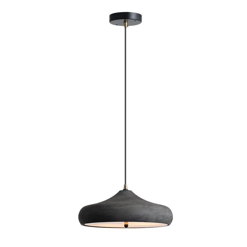 Retro American style iron chandelier in antique black – 30cm diameter ceiling light for restaurant dining room