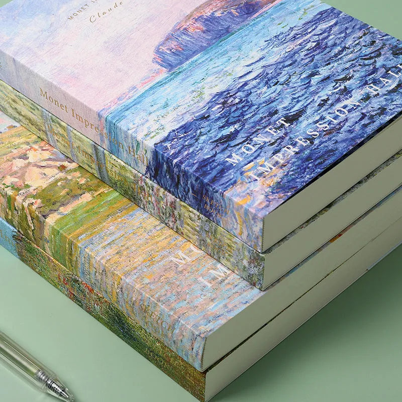 16K watercolour sketchbook paper pad for lead and watercolour sketching, 16K up format, eight colour options