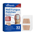 Box of 32 nail repair adhesive bandages with glycerin and tea tree oil, each measuring 6.1 by 3.5 centimetres