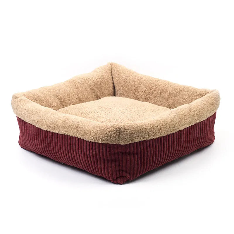 Velvet octagonal pet nest in Octagonal Nest colour, soft cotton velvet, for small pets