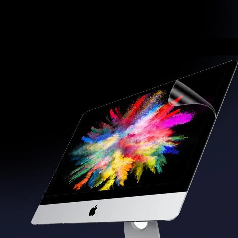 Anti blue screen film for 21.5 inch iMac without optical drive, HD scratch-resistant eye protection film