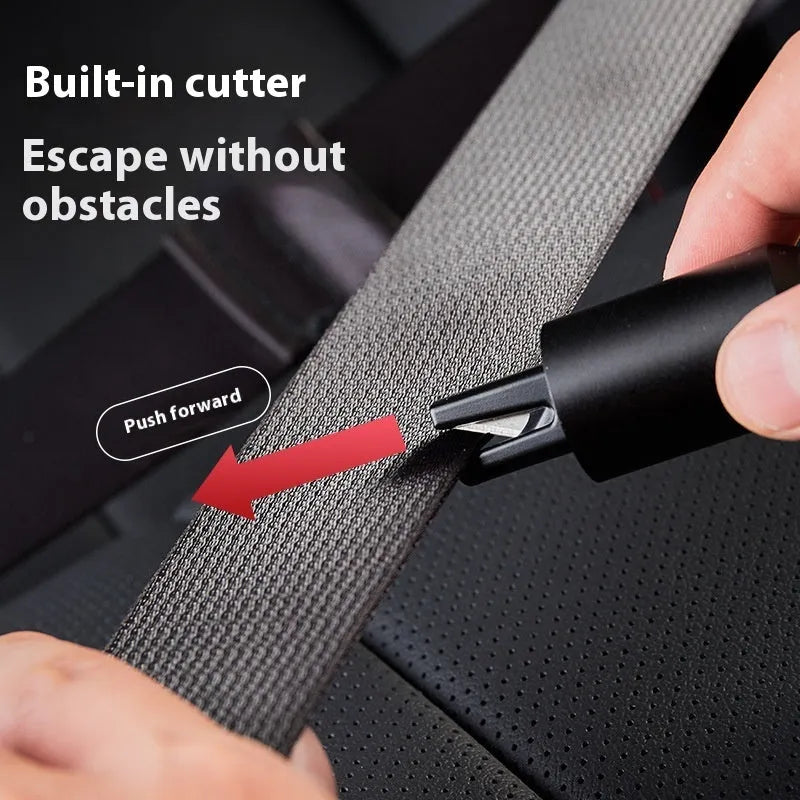 Aluminium alloy emergency window breaking machine for vehicles in seven colour options.