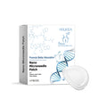 Four nano microneedle patches in a pack with botanical ingredients listed.