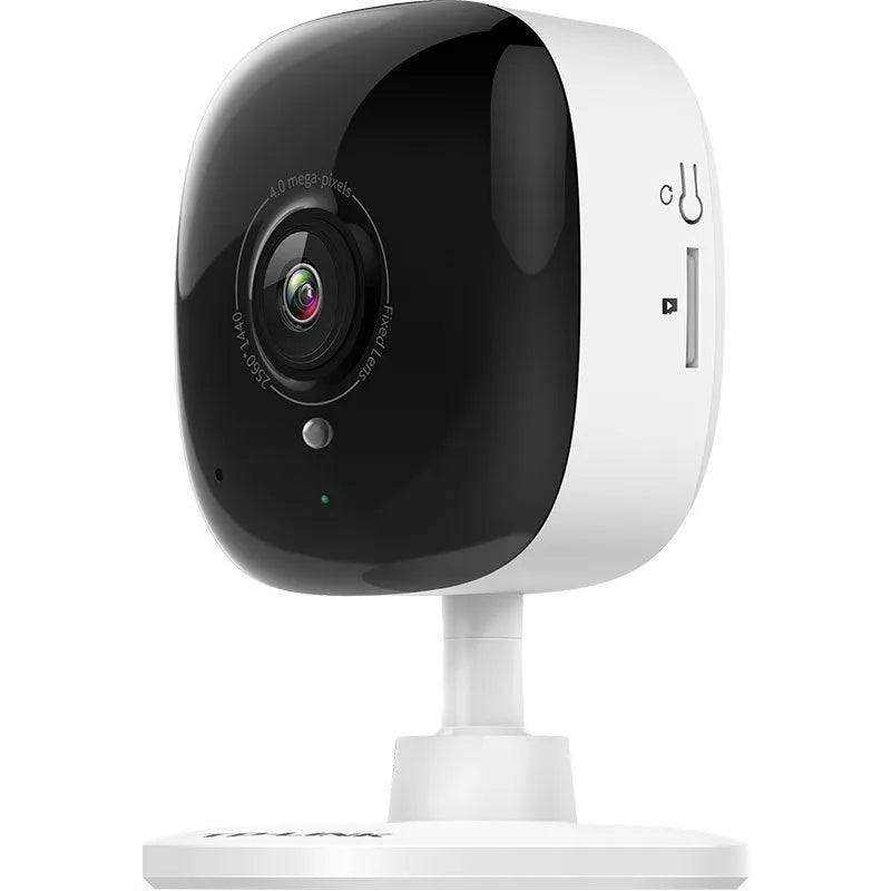 Wireless 3MP home security camera TL-IPC13CH with wide angle HD night vision and interphone, 86mm x 57mm x 49mm