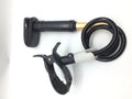 95cm aluminium alloy and ABS ventilator hose bracket for bedside mounting in black or white