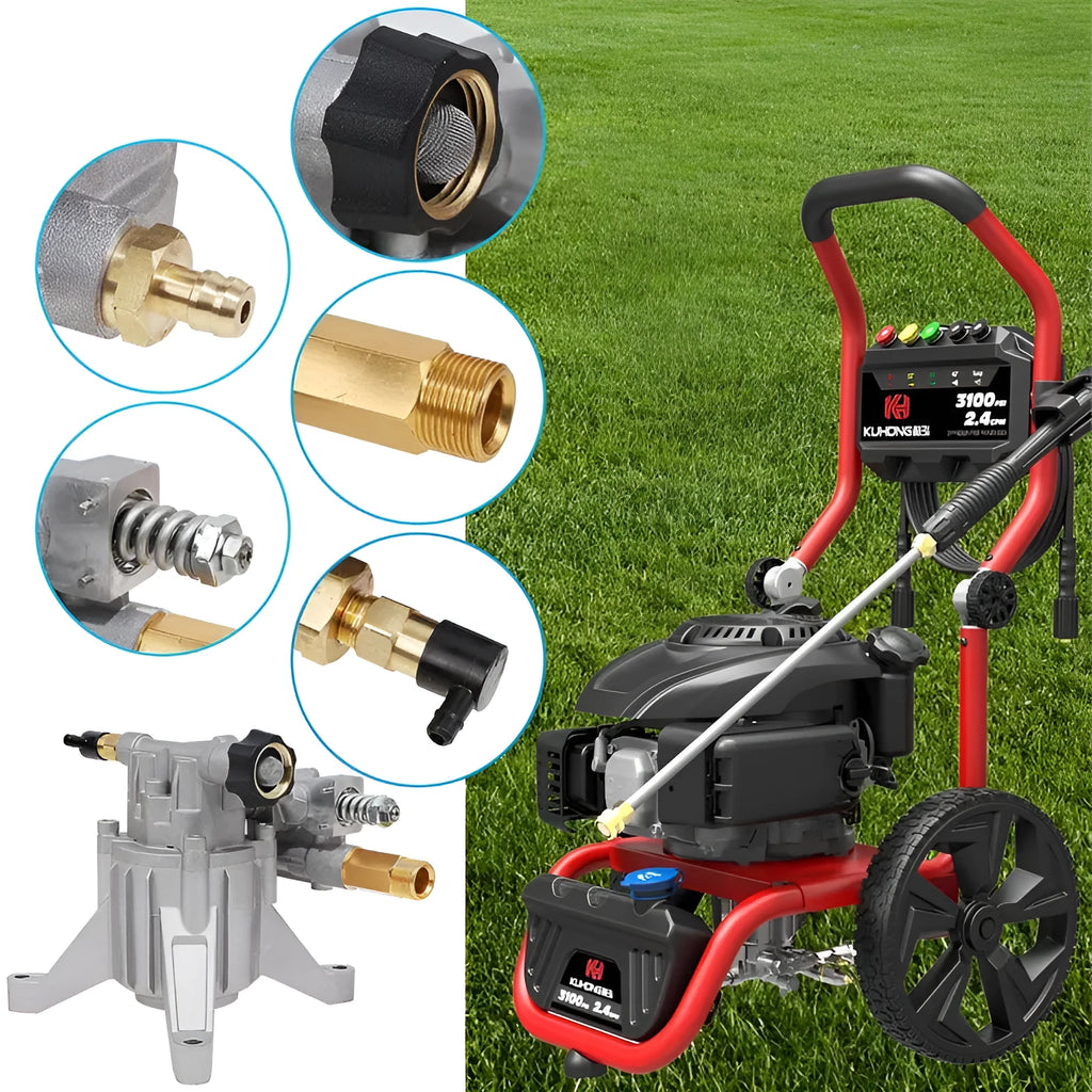 P170 swash plate aluminium pump for perpendicular shaft high-pressure cleaning machine replacement