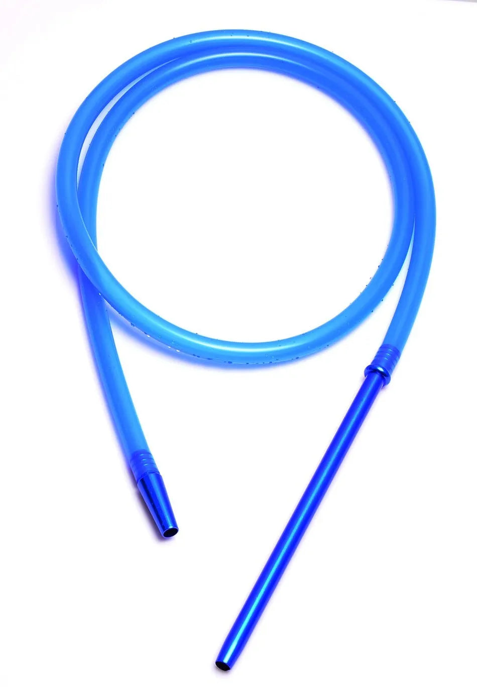 Silicone hookah hose with aluminium fittings in choice of six colours