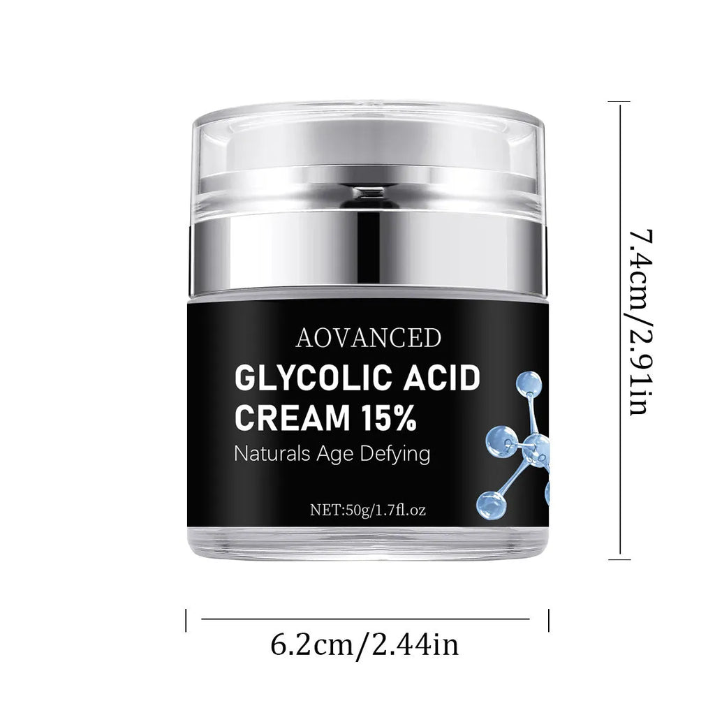 50g jar of salicylate exfoliating cream for facial nourishment and moisturising