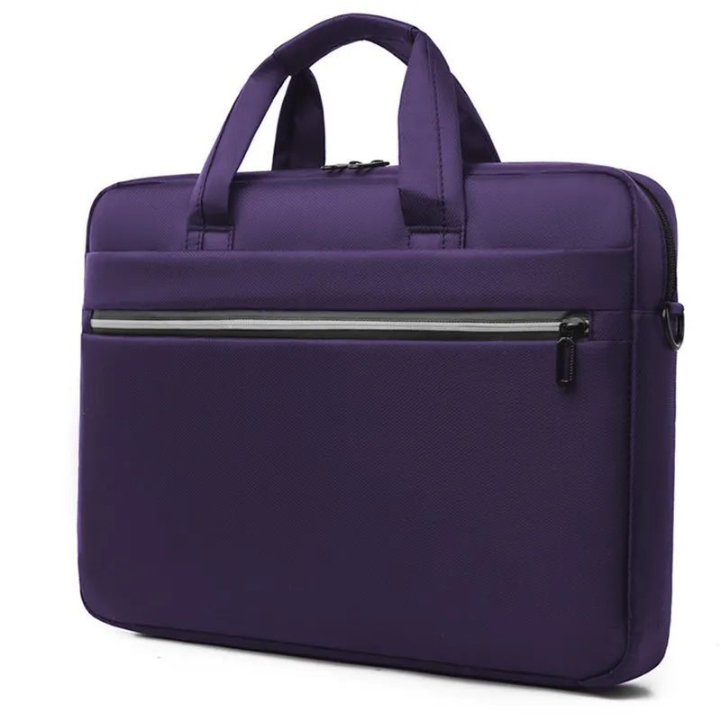 Large capacity Oxford cloth business computer bag for 14-inch or 15-inch laptop in horizontal square shape