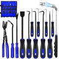 13-piece oil seal screwdriver hook set in blue colour with Oxford cloth bag