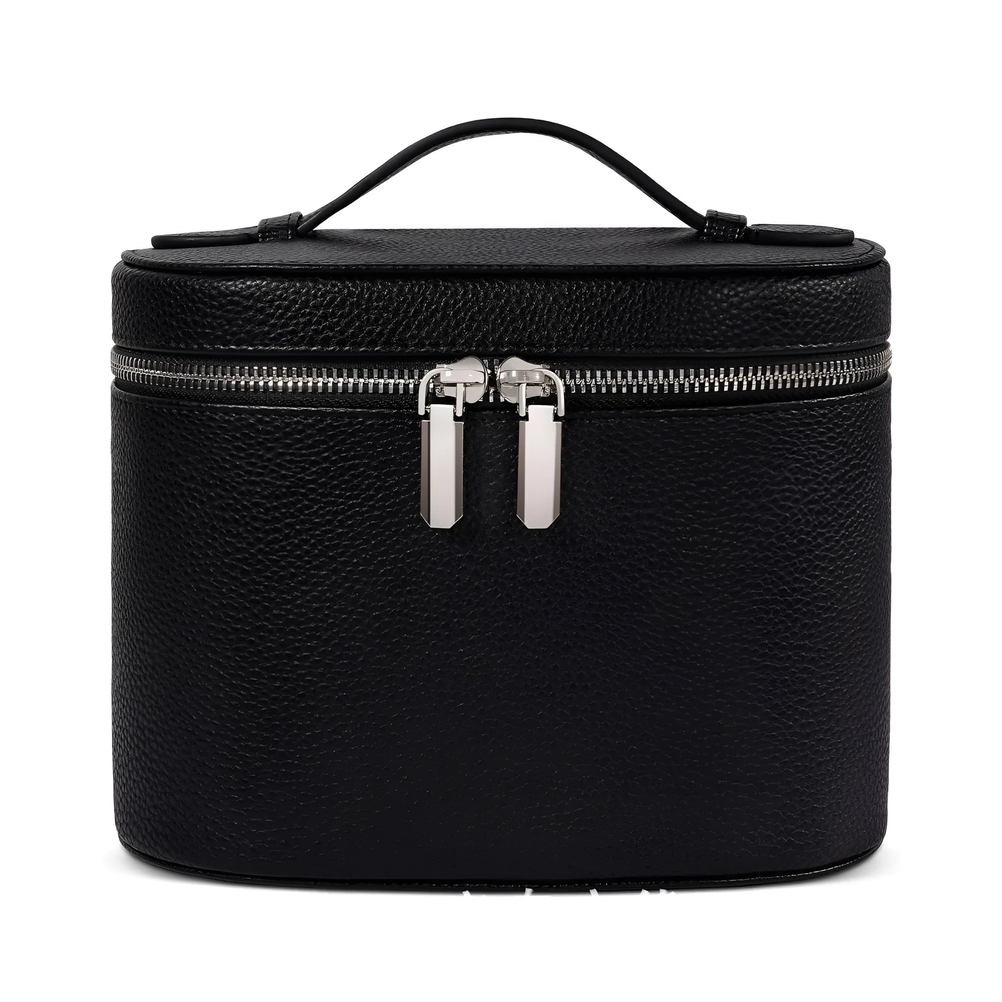 Removable elastic band cosmetic bag in light brown with retro tone, ultra-light design for travel storage