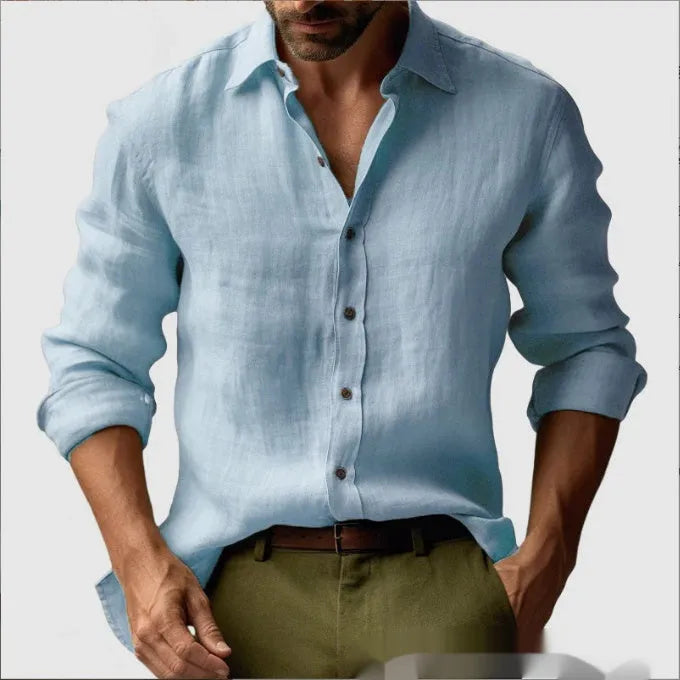 Men's digital printed floral pattern casual shirt cardigan in polyester blend fabric