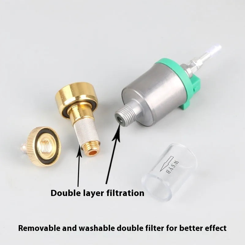 F Type green headband electronic pulse oil filter for car parking heater fuel system