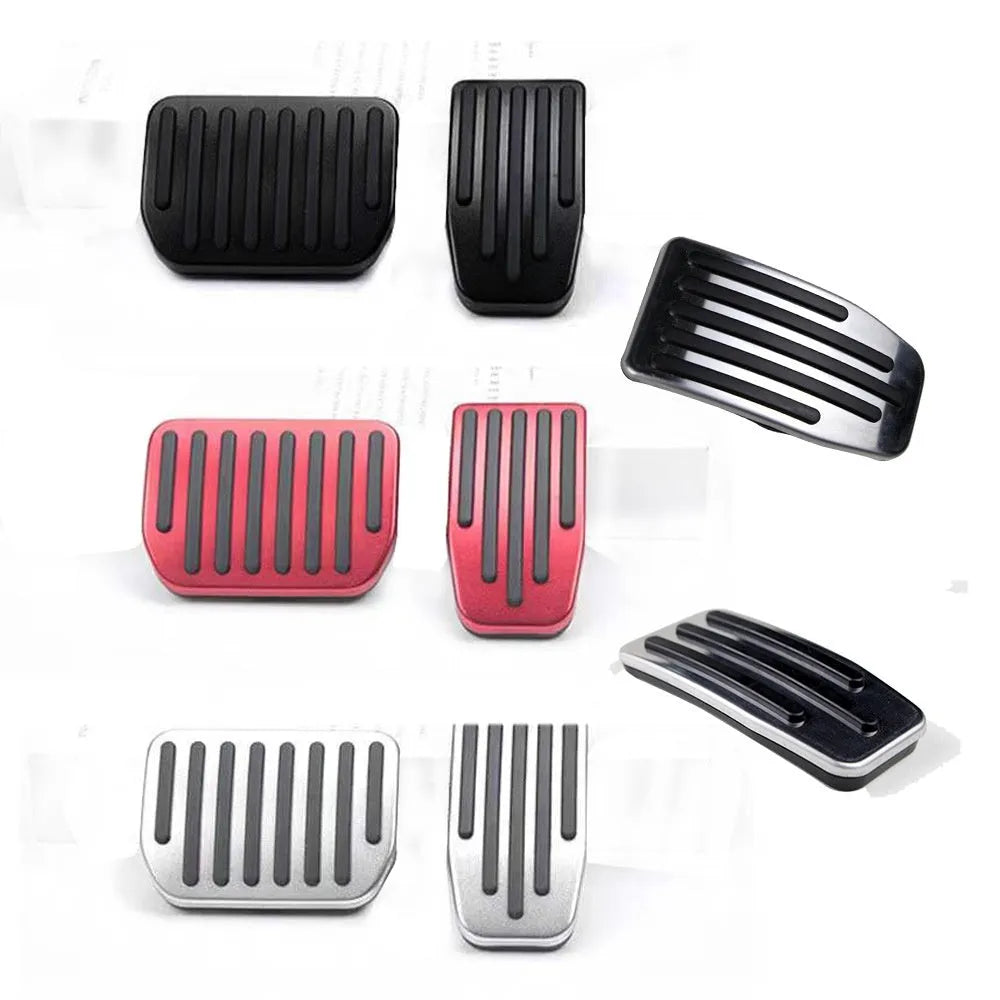 Tesla Model 3 Y aluminium alloy anti-skid accelerator and brake pedal set in black