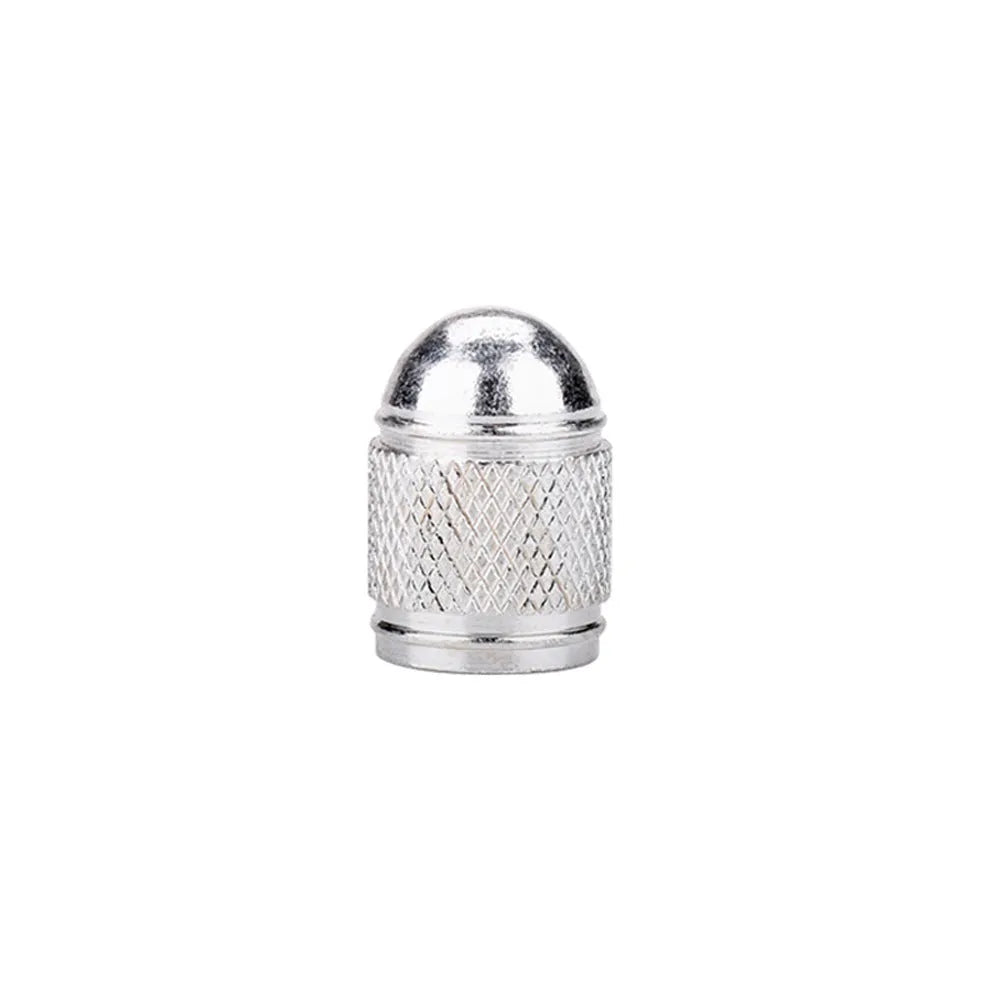 Aluminium mountain bike tyre valve cap in choice of five colours for Schrader valves