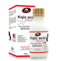 125ml kojic acid serum bottle for uneven skin tone and dull skin, natural skin care face serum