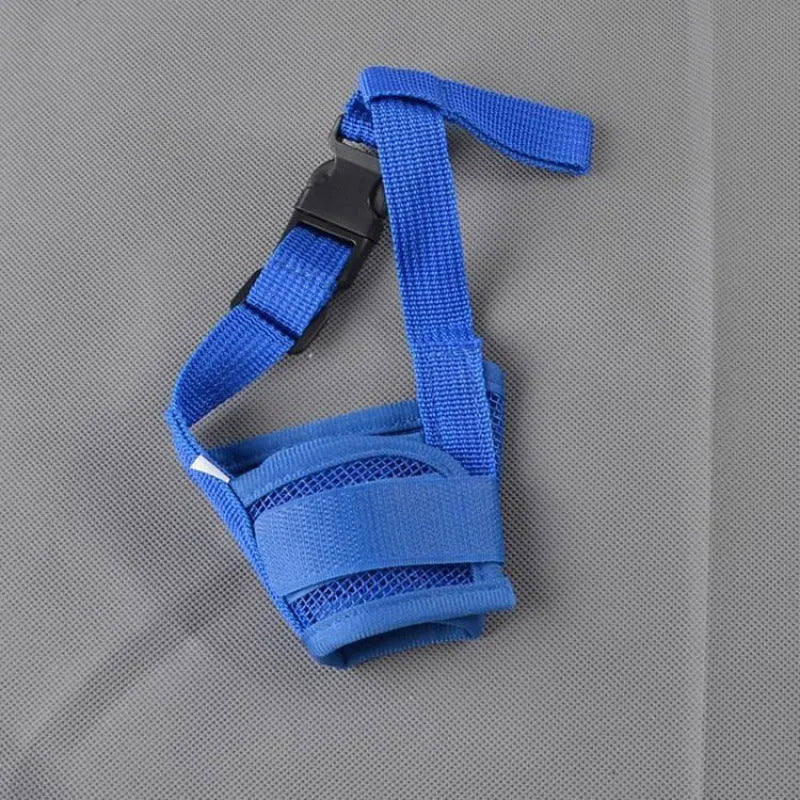 Adjustable plastic basket dog muzzle in various colours and sizes for biting control